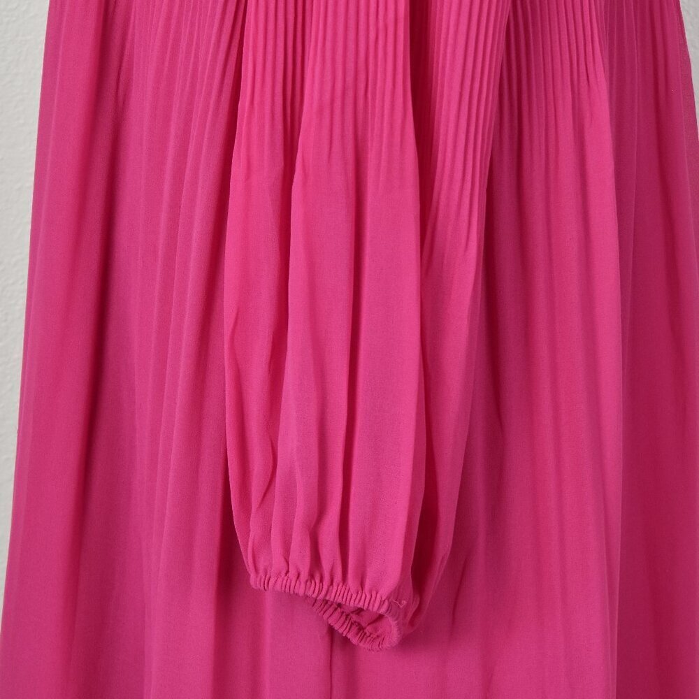 Wilfred Daydreamer Pleated Chiffon Dress - XL - Picture 4 of 10